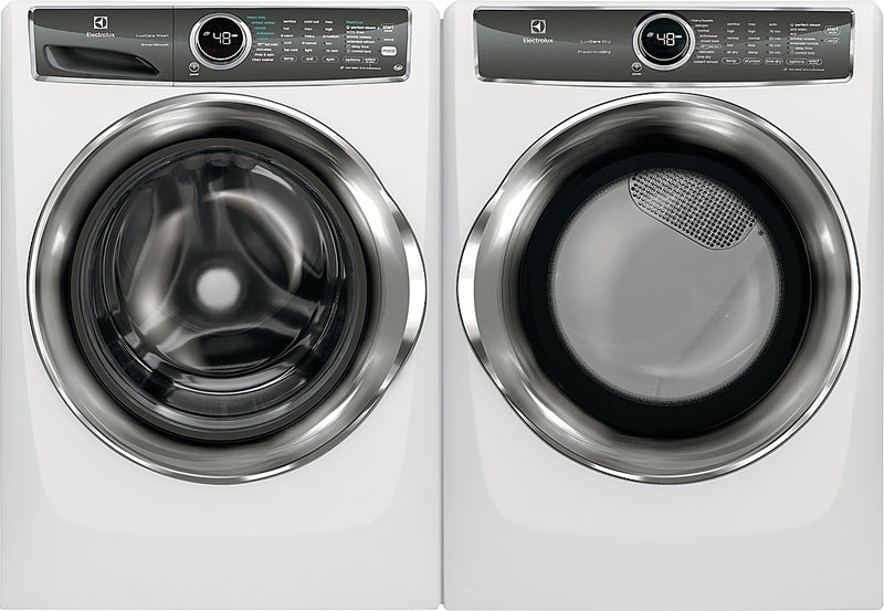 Electrolux - 4.4 Cu. Ft. Stackable Front Load Washer with Steam and SmartBoost® Technology - White