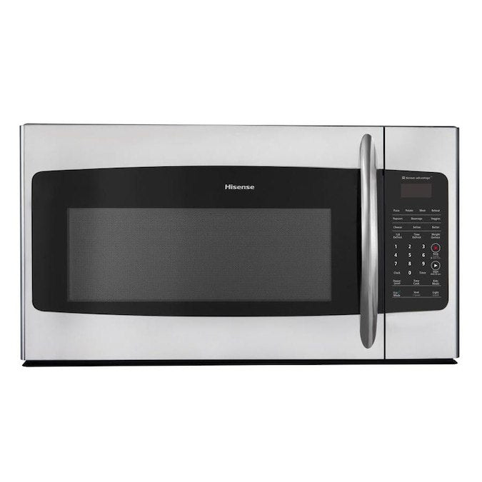 Hisense 1.7-cu ft Over-the-Range Microwave with Sensor Cooking - Stainless Steel