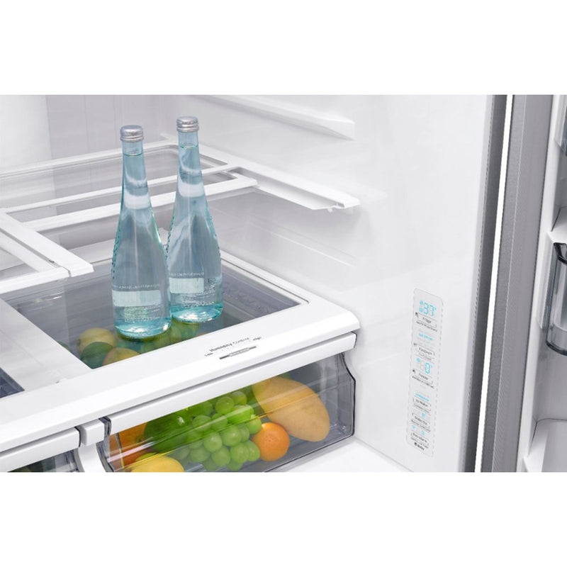 Samsung - 28 cu. ft. 4-Door French Door Refrigerator with FlexZone™ Drawer - Fingerprint Resistant Stainless Steel - Appliances Club