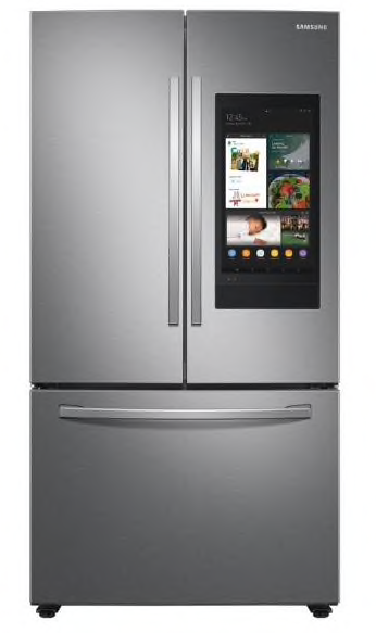 Samsung 27.7 cu. ft. French Door Refrigerator in Stainless Steel with Family Hub