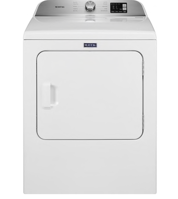 Maytag - 7.0 Cu. Ft. 11-Cycle Gas Dryer with Moisture Sensing - White