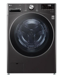 27 in. 5 cu. ft. Ultra Large Capacity Black Steel Front Load Washer with Turbo Wash Steam & Wi-Fi Connectivity