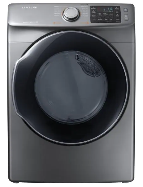 7.5 cu. ft. Gas Dryer with Steam in Platinum, ENERGY STAR