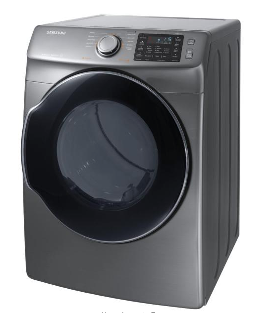 7.5 cu. ft. Gas Dryer with Steam in Platinum, ENERGY STAR