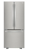 LG 30 in. W 21.8 cu. ft. French Door Refrigerator in Stainless Steel