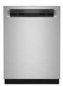 kitchenAid 24 in. PrintShield Stainless Steel Top Control Built-In Tall Tub Dishwasher with Stainless Steel Tub, 44 dBA