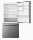 Hisense 17.2-cu ft Counter-Depth Bottom-Freezer Refrigerator (Stainless Steel) ENERGY STAR