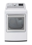 LG Appliances 7.3 cu.ft. Smart Wi-Fi Enabled Electric Dryer with TurboSteam™