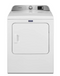 MAYTAG 7.0 cu. ft. 240-Volt White Electric Vented Dryer with Moisture Sensing