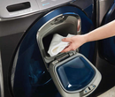Samsung 4.5 cu. ft. Front Load Washer with Wifi and 7.5 Cu. Ft. GAS Dryer with Multi-Steam Technology