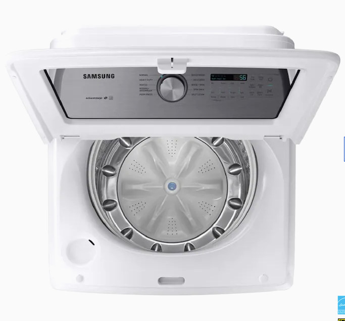 Samsung 5.4-cu ft High Efficiency Impeller Top-Load Washer (White) ENERGY STAR