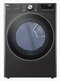 LG TrueSteam Wi-Fi Enabled 7.4-cu ft Stackable Steam Cycle Electric Dryer (Black Steel) ENERGY STAR