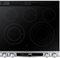 Samsung 30-in Smooth Surface 5 Elements 6.3-cu ft Self-Cleaning Air Fry Convection Oven Slide-In Electric Range (Fingerprint Resistant Stainless Steel)