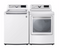 LG 27 in. 4.8 cu. ft. Mega Capacity White Top Load Washer, Agitator, with TurboWash3D and Wi-Fi Connectivity