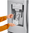 24 cu. ft. French Door Smart Refrigerator, Door-In-Door, Dual Ice Makers with Craft Ice in PrintProof Stainless Steel
