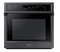 Samsung 30" Smart Single Wall Oven with Steam Cook in Black Stainless Steel