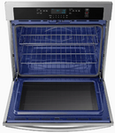 Samsung 30-in Self-Cleaning Single Electric Wall Oven (Stainless Steel)