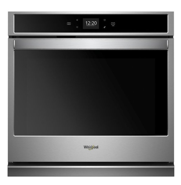 Whirlpool - 27" Built-In Single Electric Wall Oven - Stainless steel