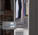 SAMSUNG AirDresser | Cabinet Steamer for Clothes and Garments | Vertical Dresser that Deodorizes, Sanitizes, and Relaxes Wrinkles with Steam
