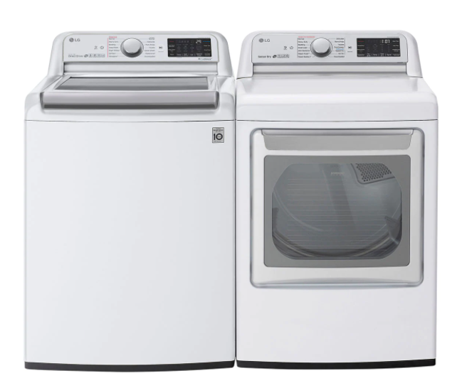 LG 5.5 cu.ft. Smart wi-fi Enabled Top Load Washer with TurboWash3D™ Technology