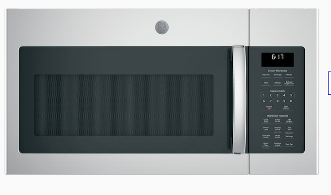 GE 1.7-cu ft 1000-Watt Over-the-Range Microwave with Sensor Cooking (Fingerprint-resistant Stainless Steel)