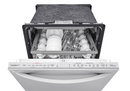 LG - 24" Top-Control Built-In Dishwasher with Stainless Steel Tub, QuadWash, 46 dB - Stainless steel