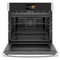 GE Profile 30-in Self-Cleaning Air Fry Convection European Element Single Electric Wall Oven (Stainless Steel)