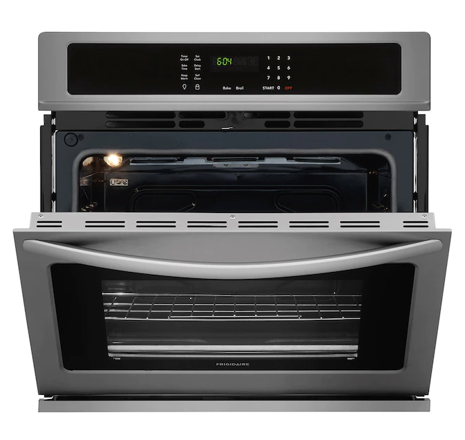 Frigidaire 30-in Self-Cleaning Single Electric Wall Oven (Easycare Stainless Steel)