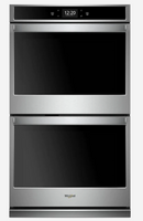 Whirlpool 30-in Smart Double Wall Oven with True Convection Cooking - Stainless Steel