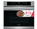 Frigidaire - Gallery Series 30" Built-In Single Electric Air Fry Oven - Stainless steel