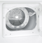 Hotpoint 6.2-cu ft Electric Dryer (White)