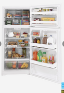 GE 16.6-cu ft Top-Freezer Refrigerator (White) ENERGY STAR