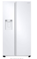 Samsung 27.4 cu. ft. Side by Side Refrigerator in White