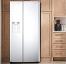 Samsung 27.4 cu. ft. Side by Side Refrigerator in White