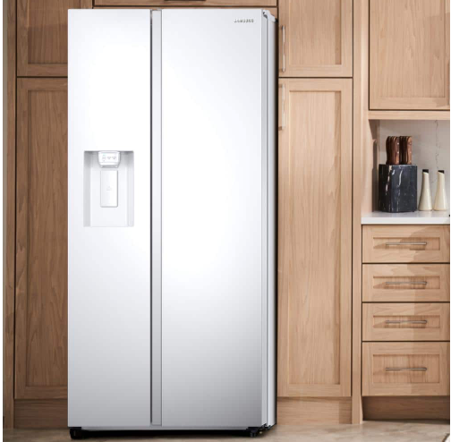 Samsung 27.4 cu. ft. Side by Side Refrigerator in White