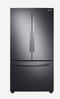 Samsung  28.2-cu ft French Door Refrigerator with Ice Maker (Fingerprint Resistant Black Stainless Steel) ENERGY STAR