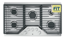 GE  Profile 36-in 5 Burners Stainless Steel Gas Cooktop