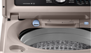 Samsung 5.0 cu. ft. Top Load Washer with Active WaterJet with 7.4 cu. ft. Electric Dryer with Sensor Dry in Champagne