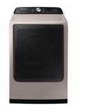 Samsung 5.0 cu. ft. Top Load Washer with Active WaterJet with 7.4 cu. ft. Electric Dryer with Sensor Dry in Champagne