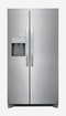 Frigidaire  25.6-cu ft Side-by-Side Refrigerator with Ice Maker (Easycare Stainless Steel)