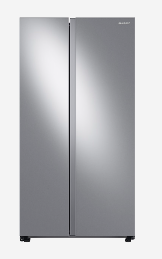 Samsung  28-cu ft Side-by-Side Refrigerator with Ice Maker (Fingerprint Resistant Stainless Steel)