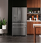 GE  Profile Smart 27.9-cu ft 4-Door French Door Refrigerator with Ice Maker and Door within Door (Fingerprint-resistant Stainless Steel) ENERGY STAR