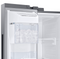 Samsung - 27.3 cu. ft. Side-by-Side Refrigerator with Family Hub - Stainless steel