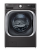 LG  TurboWash 5.2-cu ft High Efficiency Stackable Steam Cycle Front-Load Washer (Black Steel) ENERGY STAR