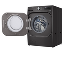 LG  TurboWash 5.2-cu ft High Efficiency Stackable Steam Cycle Front-Load Washer (Black Steel) ENERGY STAR