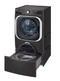 LG  TurboWash 5.2-cu ft High Efficiency Stackable Steam Cycle Front-Load Washer (Black Steel) ENERGY STAR