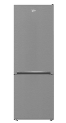 Beko 24 Inch Counter Depth Bottom Mount Refrigerator with 11.43 cu. ft. Capacity, 2 Glass Shelves, Theater Lighting, Electronic Control, NeoFrost, and ENERGY STAR® Qualified: Stainless Steel