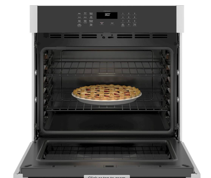 GE - 30" Built-In Single Electric Wall Oven - Stainless steel