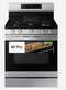 Samsung  30-in 5 Burners 6-cu ft Self-cleaning Air Fry Convection Oven Freestanding Gas Range (Fingerprint Resistant Stainless Steel)
