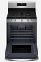 Whirlpool  30-in 5 Burners 5-cu ft Self-cleaning Air Fry Convection Oven Freestanding Gas Range (Fingerprint Resistant Stainless Steel)